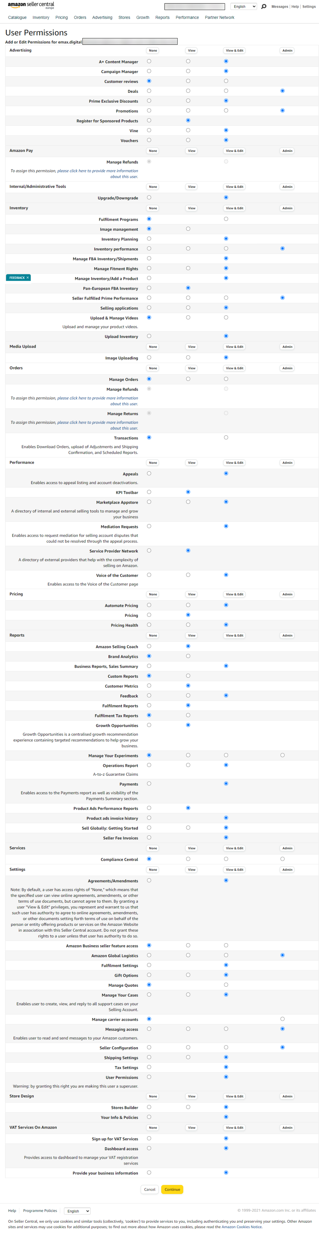 How to connect a Seller SP API?